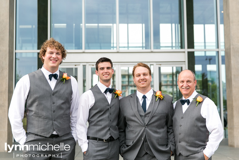 groomsmen at Modern Fort Worth